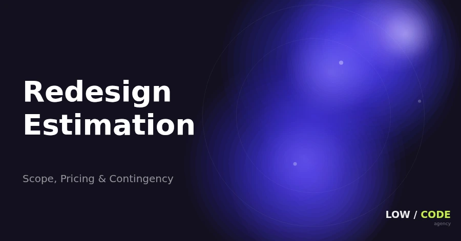 Website Redesign Estimation Guide