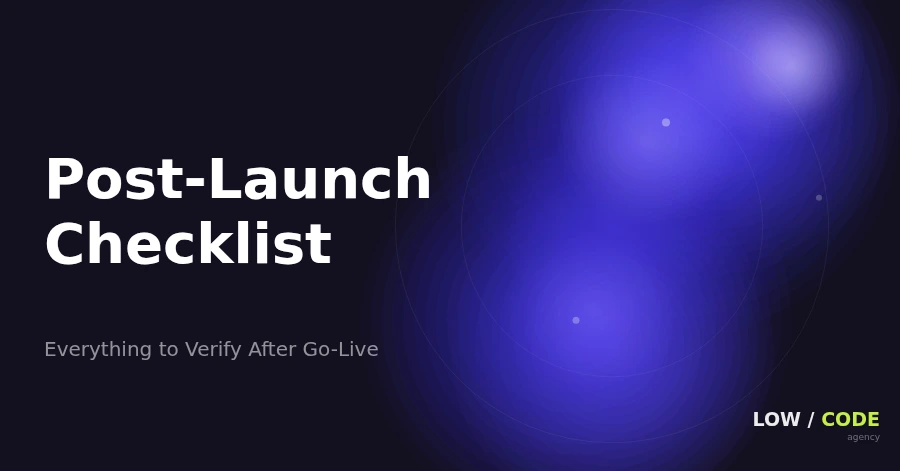 Website Redesign Post-Launch Checklist