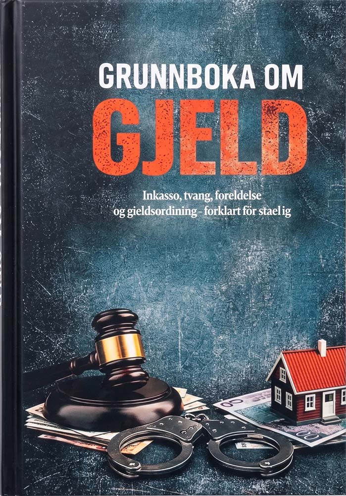 Omslaget til Grunnboka om gjeld fra BM Forlag – en håndbok om hvordan du blir gjeldfri