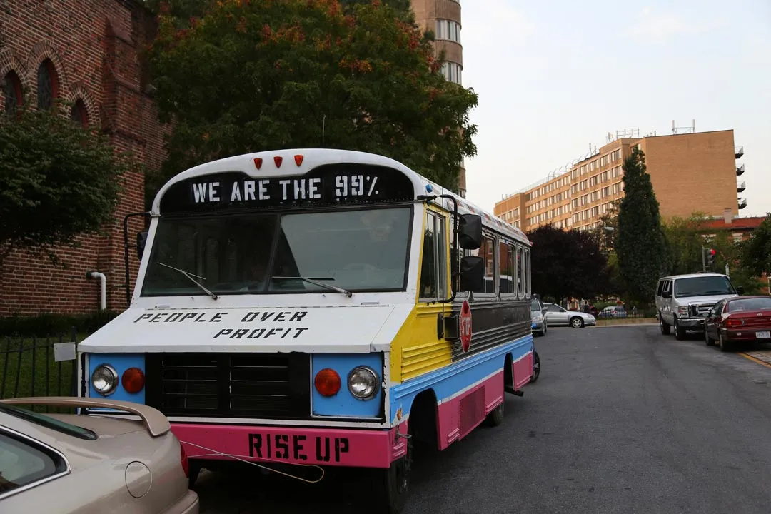 Colorful bus