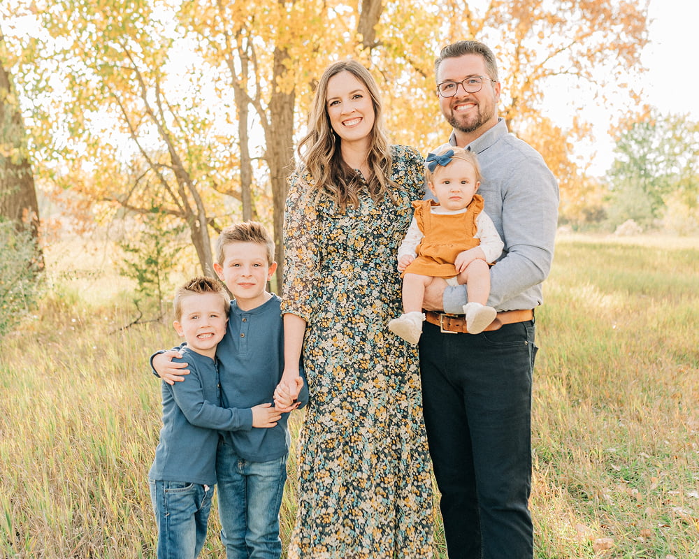 Luke Harrison and Family
