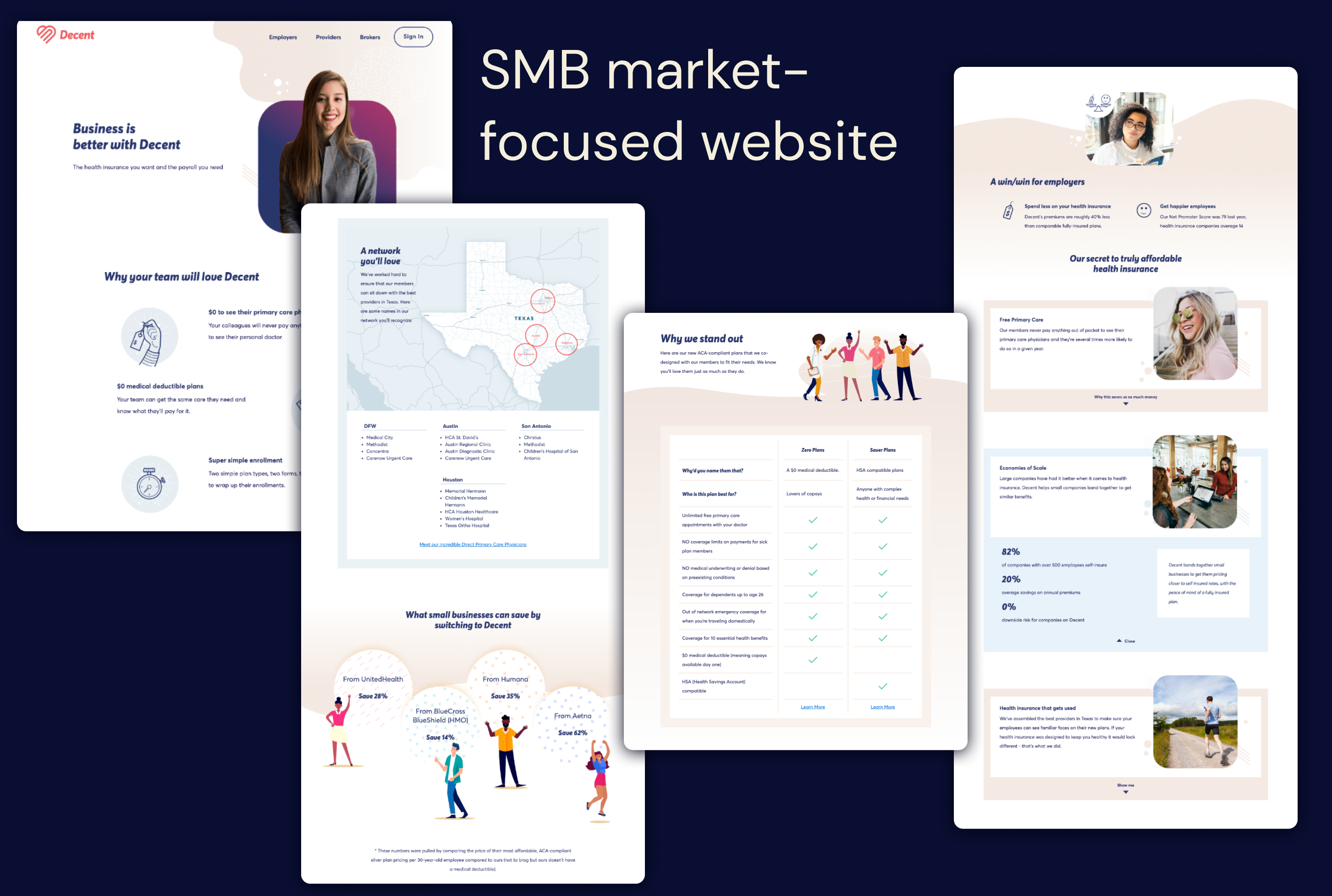 SMB-focused Website