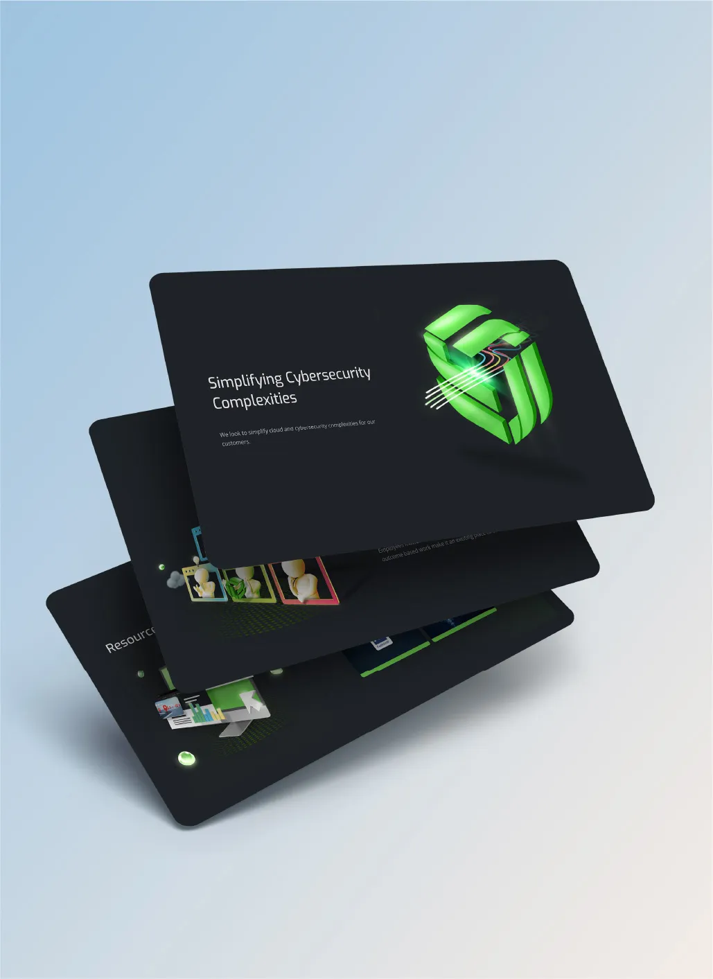 business card design for Fortreum, a Designity client.