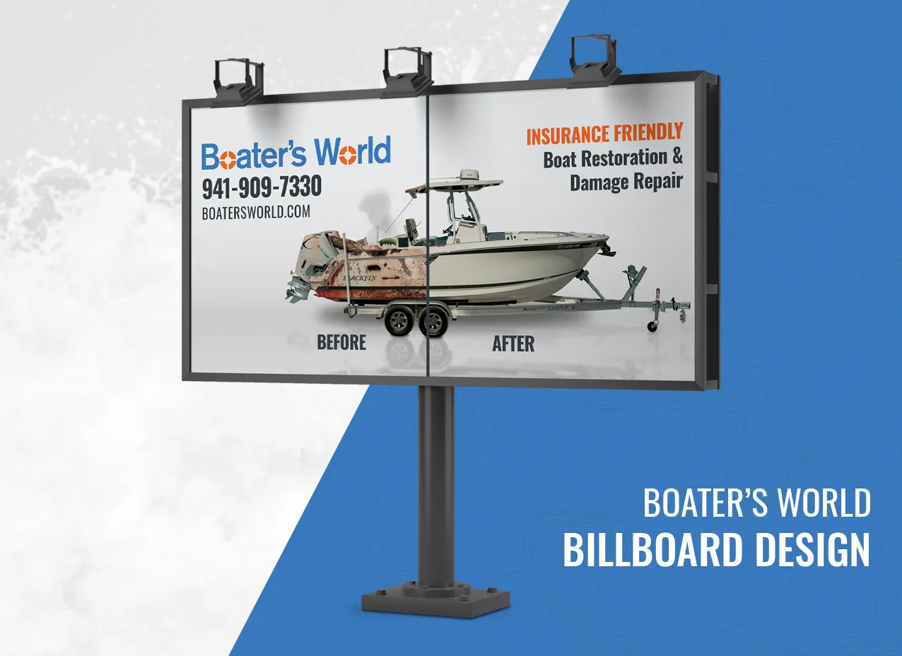 Marketing Collateral for Boater's World