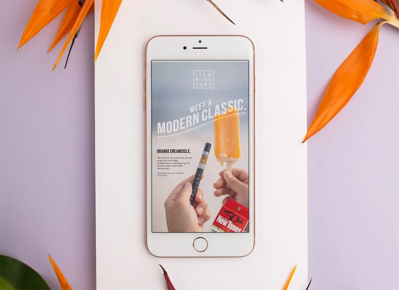 Marketing Collateral for Item 9 Labs