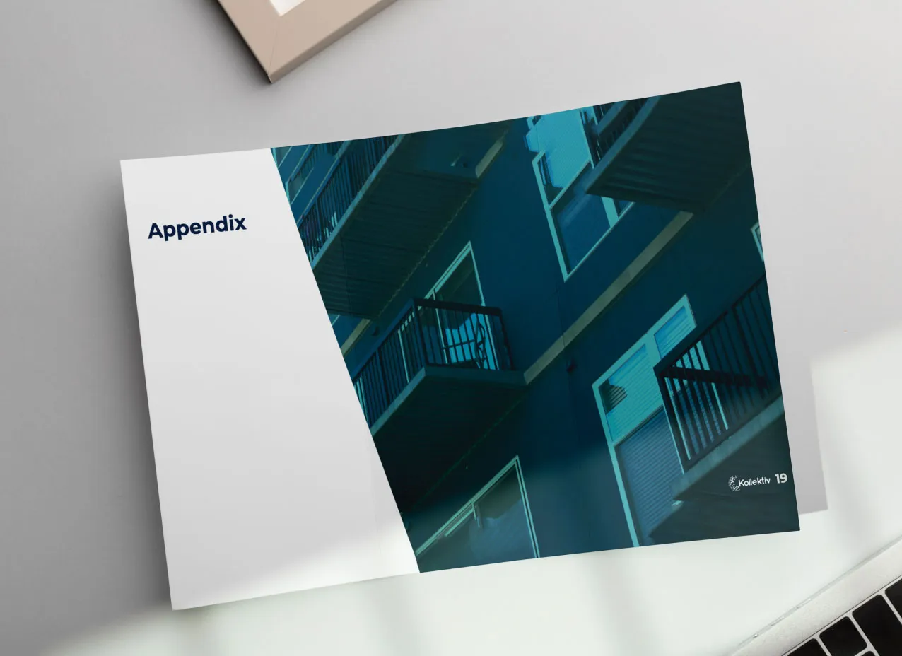 Brochure and presentation design created for Kollectiv, a Designity client.