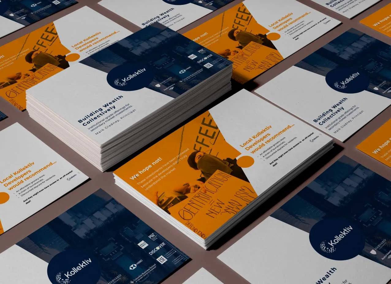Marketing Collateral for Kollectiv