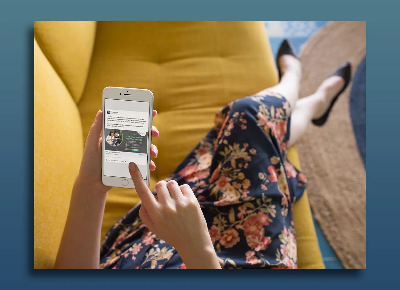 Content marketing created for VenueLytics, a Designity client
