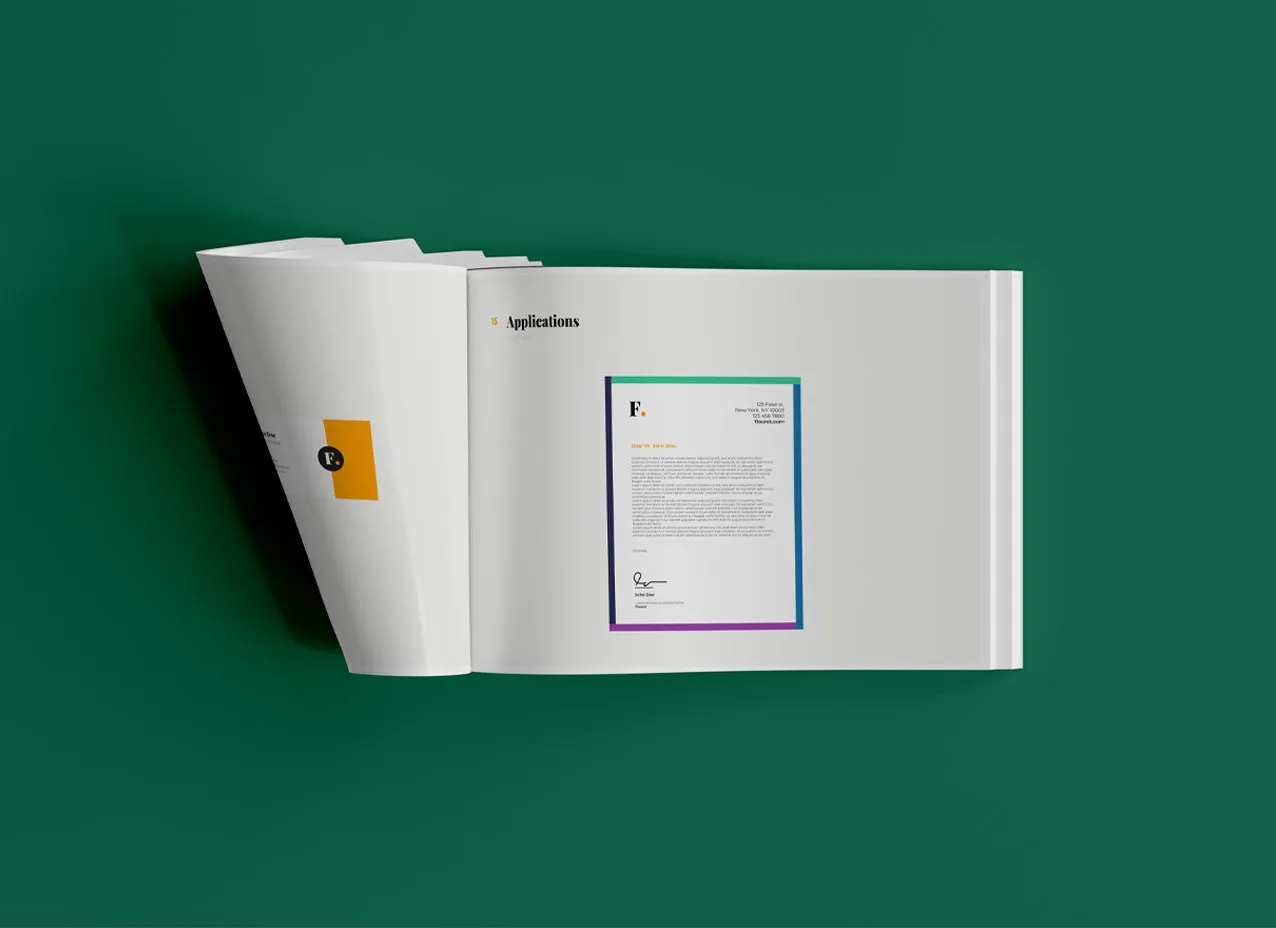 Brand book for Flooret, a Designity client.