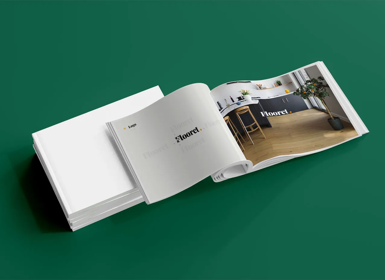 Brand book for Flooret, a Designity client.