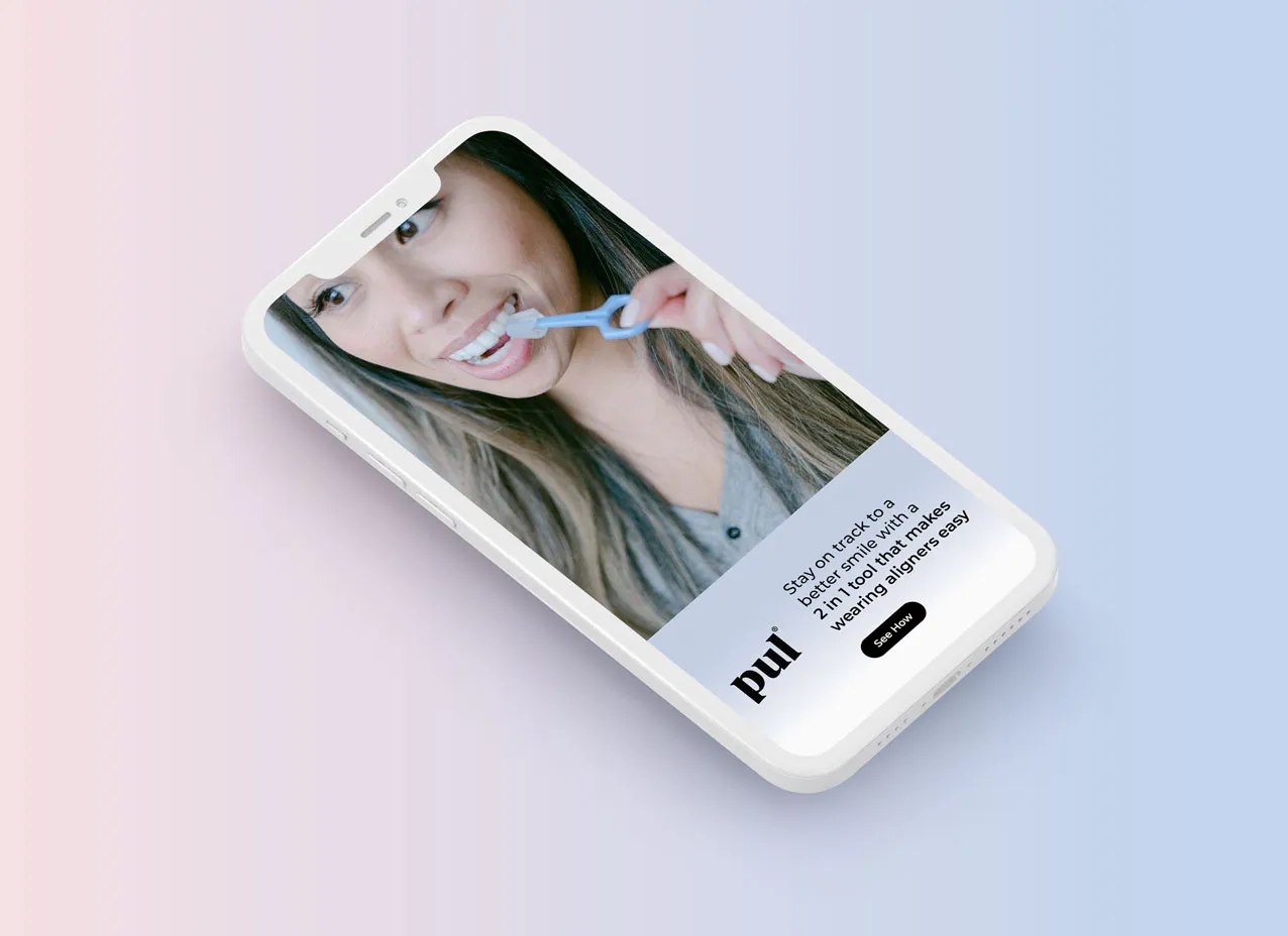 Google display ads created for PUL Technologies.