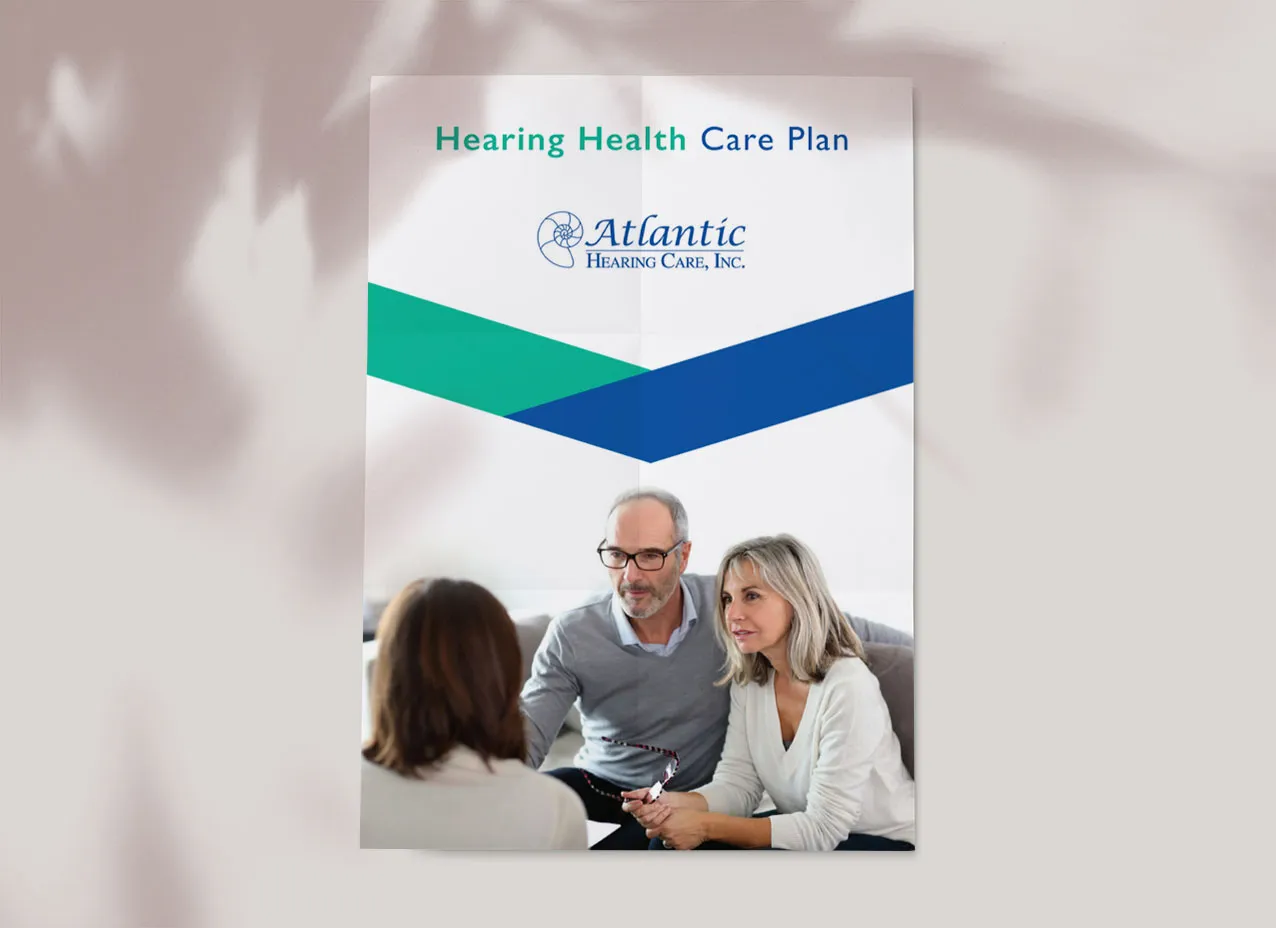 Publication Design for Atlantic Hearing Care