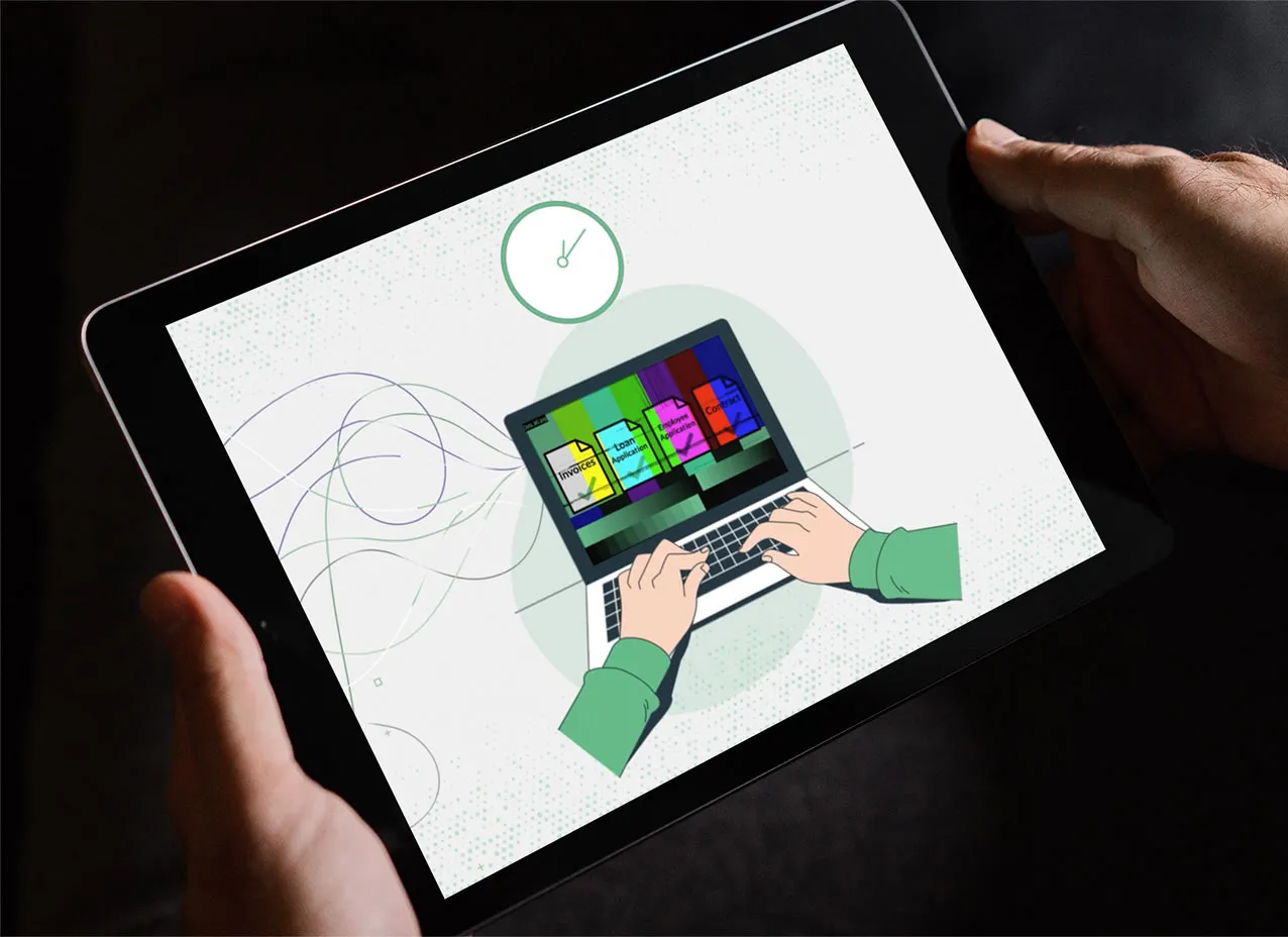 Frame from explainer video created for ibml, a Designity company.