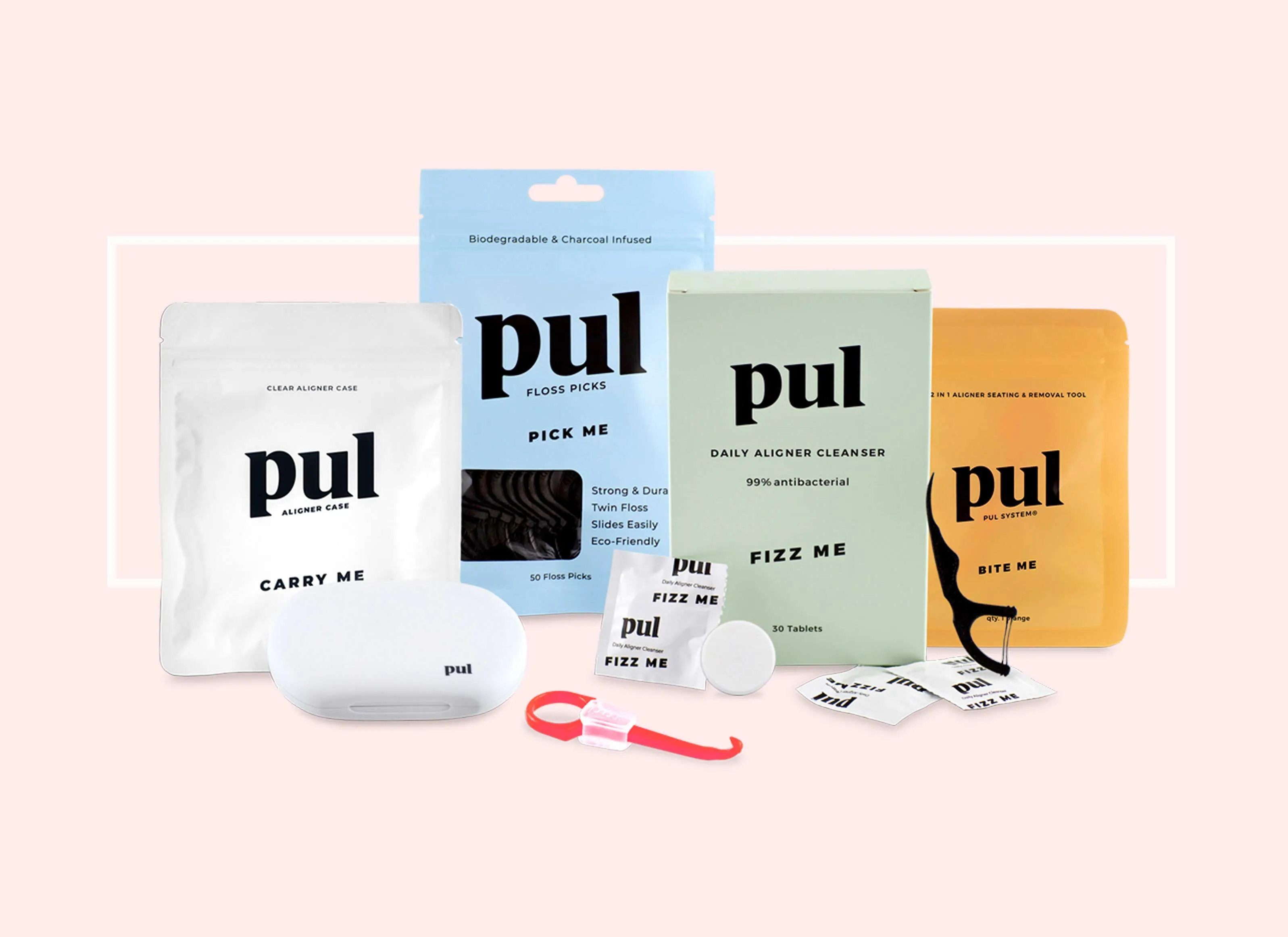 Web design created for PUL, a dental brand.