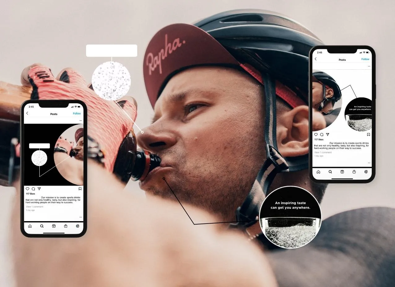 Social media ad created as part of a strategy and content planning for this client's new Instagram account.