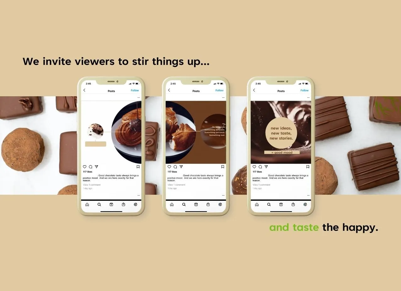 Social media ad created as part of a strategy and content planning for this client's new Instagram account.