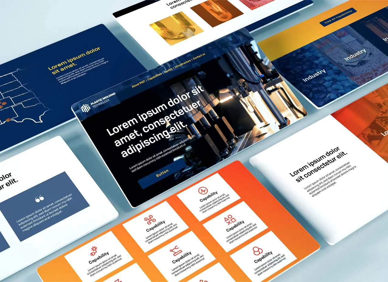 Brand guidelines created for Tide Rock Holdings, a Designity client.