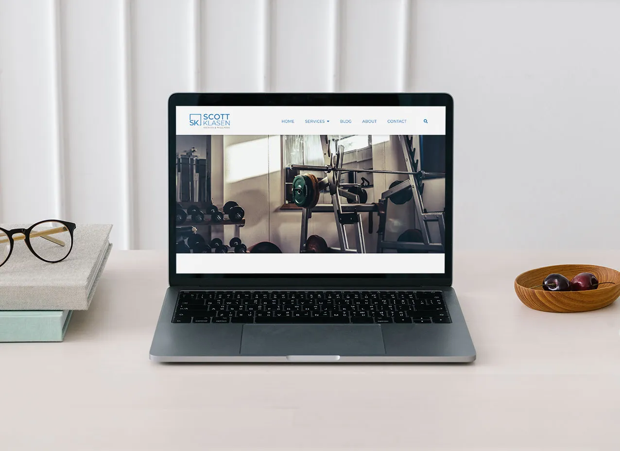 Website Design & Coding for Scott Klasen