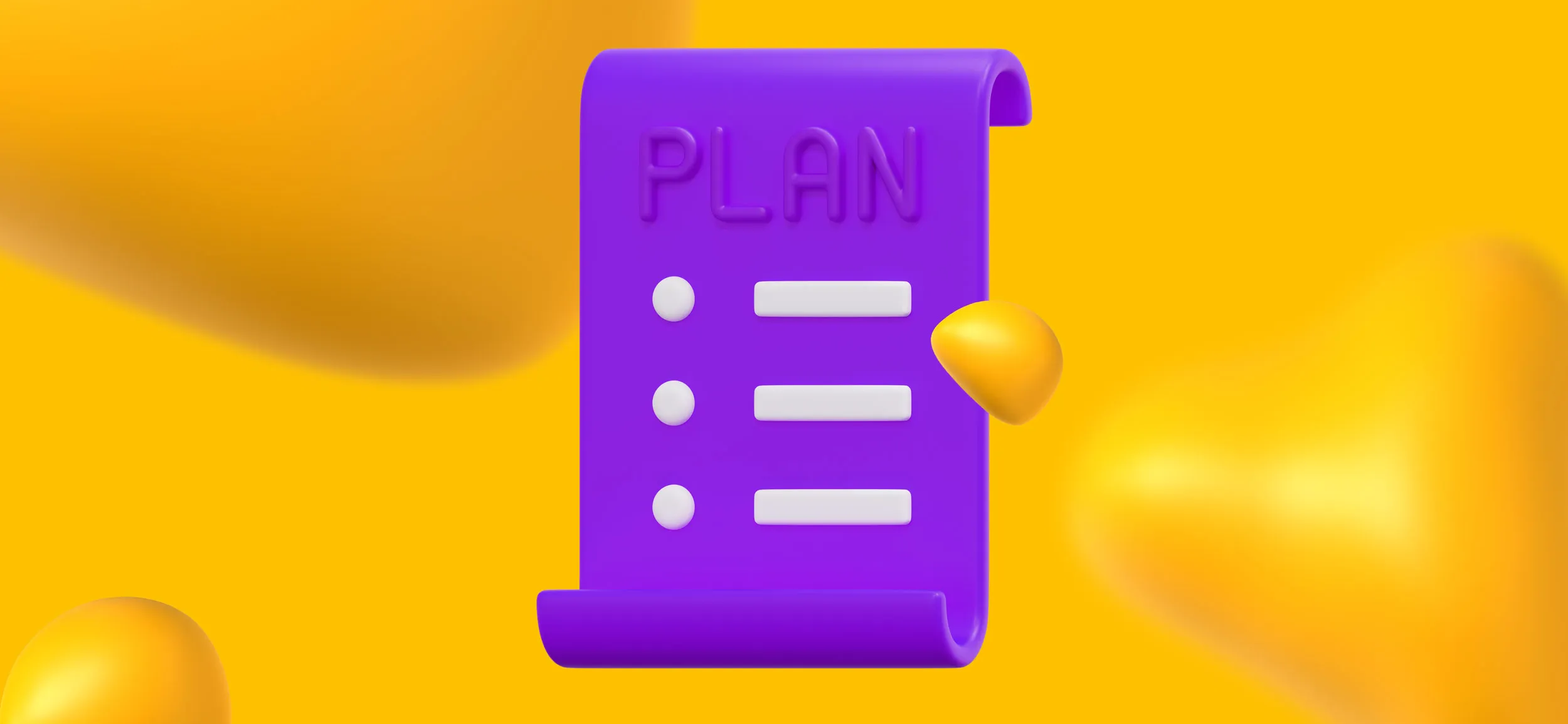 A list marked "Plan" at the top.