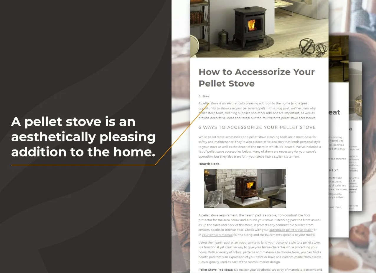 Copy & Content Writing for Hearth & Home