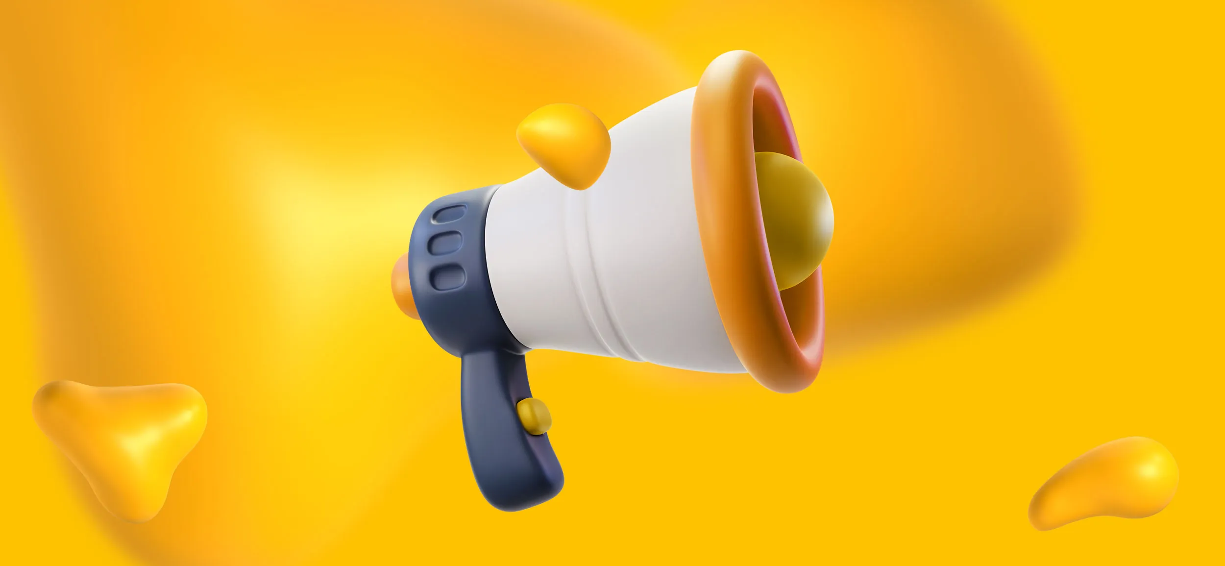 A megaphone for how affiliate marketing amplifies your brand.