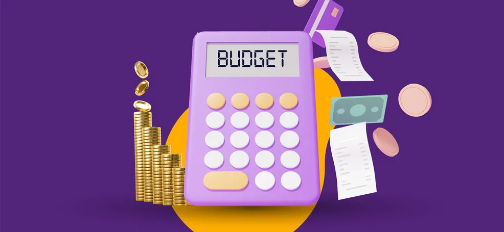 Calculating recession budget.