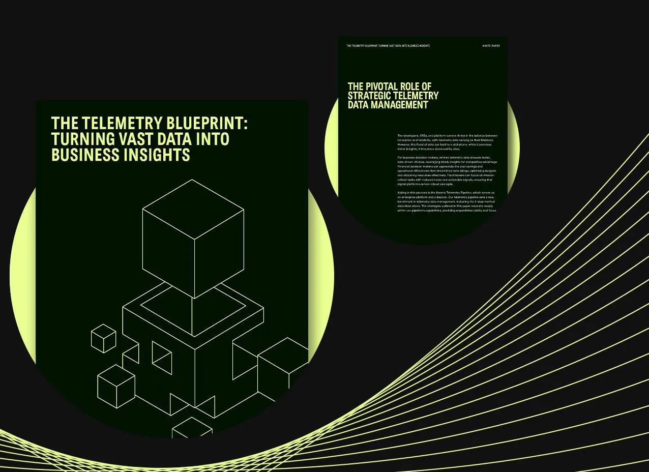 Mezmo Account-Based Marketing by Designity and a closer look at the white paper designs.