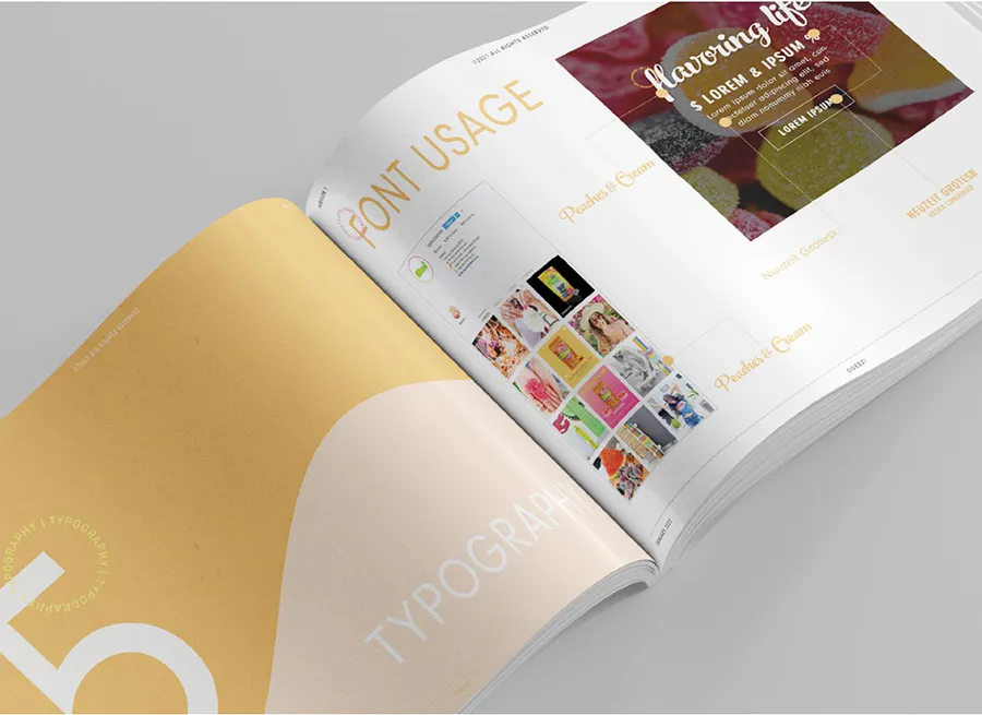 The Designity team's creative proess shines through, encapsulating the essence of the brand in a visually stunning manner.