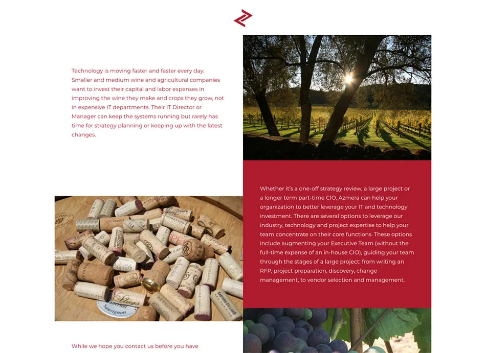 Designity has transformed Azmera's vision on the new website.