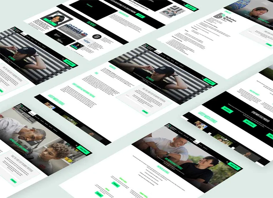 Website Design & Coding for Big Brother Big Sister