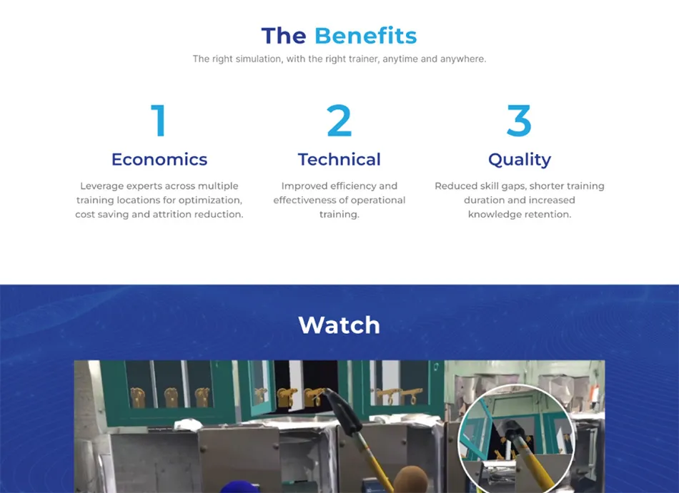 Screenshot from a website design created for HyperTunnel, a Designity client.