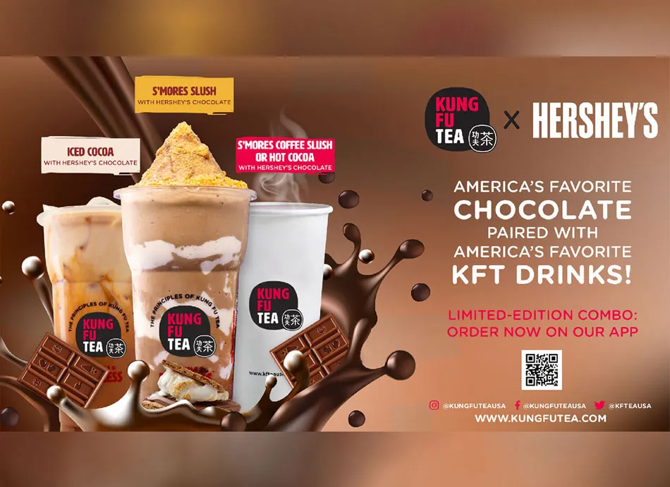 Packaging and label design created for Kung Fu Tea.