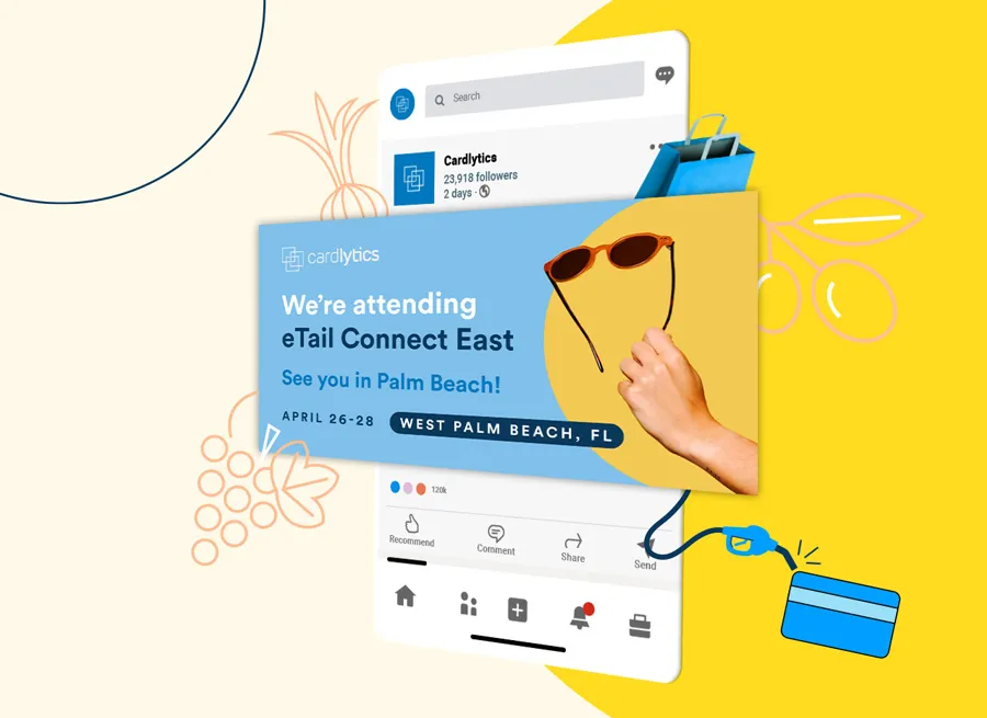 LinkedIn ads created for Cardlytics.