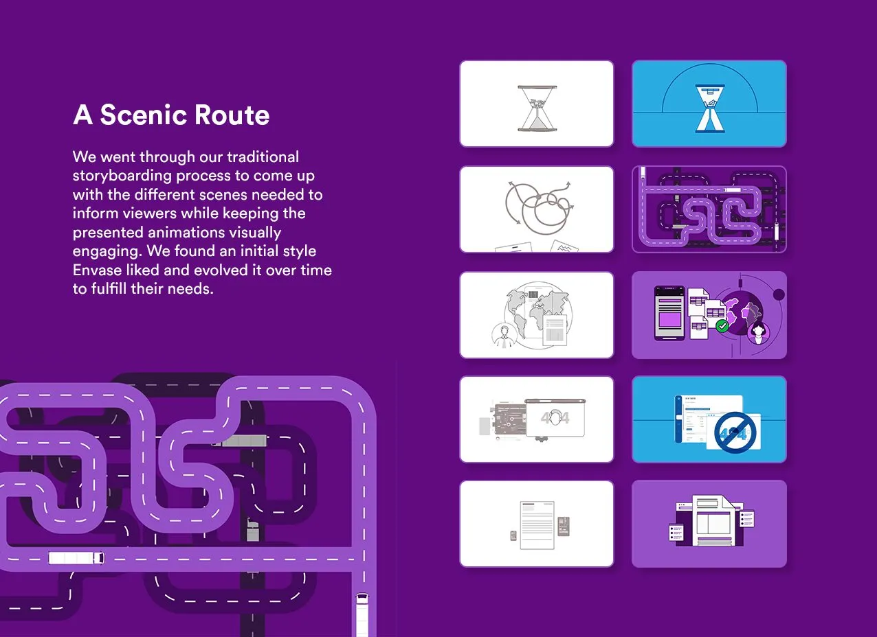 Envase Motion Graphic & Graphic by Designity and a look at our storyboard process.