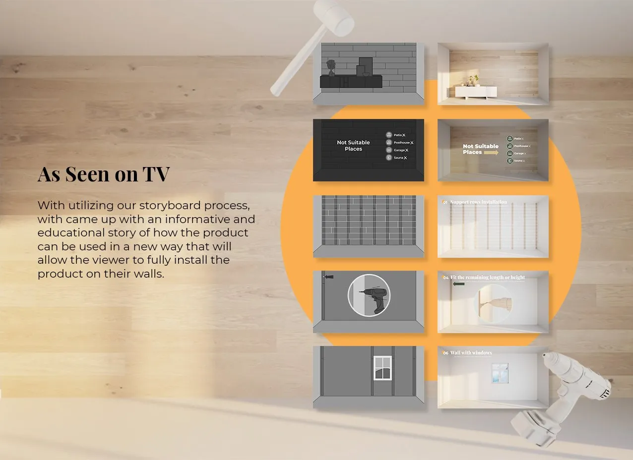 Flooret Motion Graphic & Video by Designity  and our storyboard process.