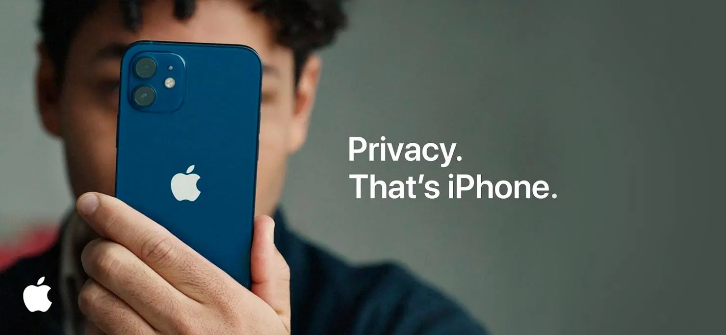 Ad iPhone ad for privacy.