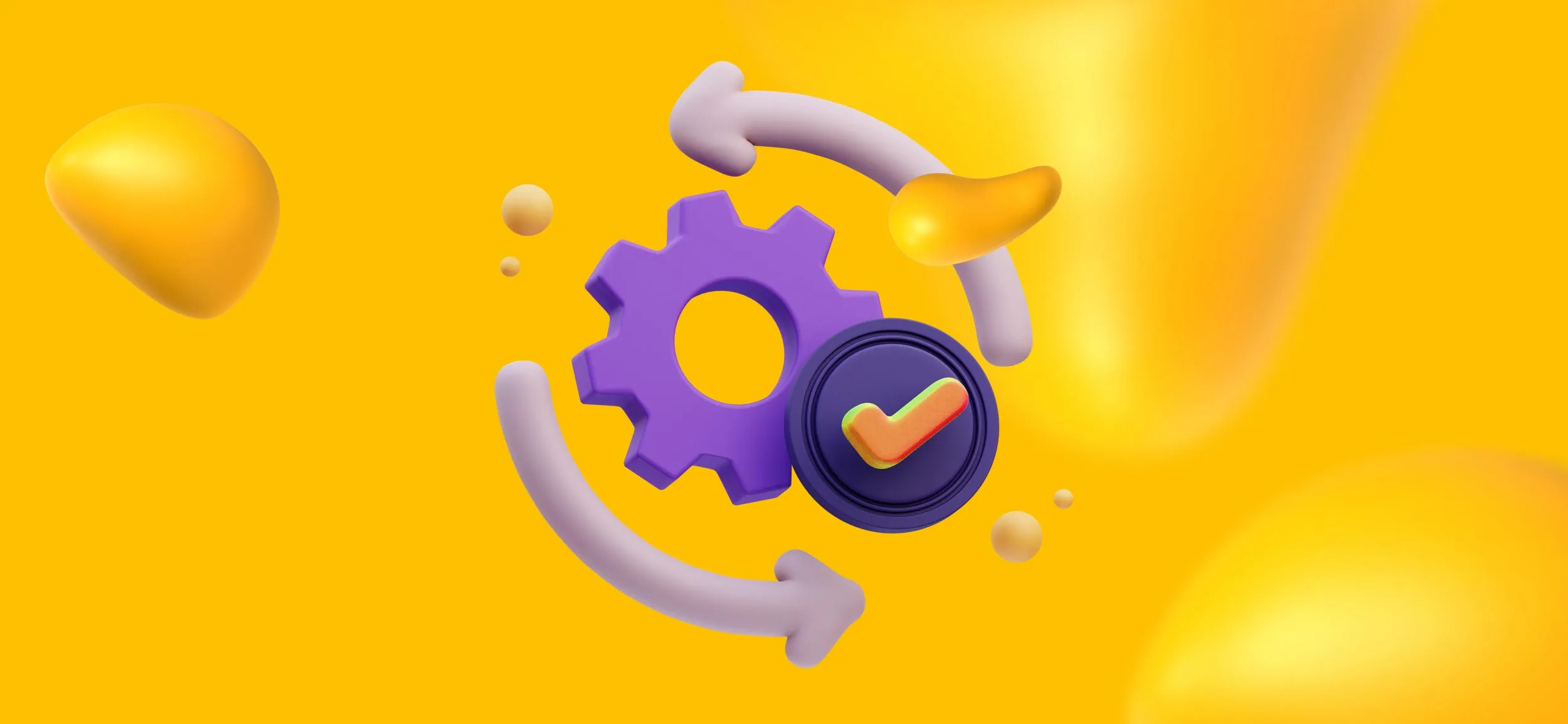 Interlocking gears in motion!
