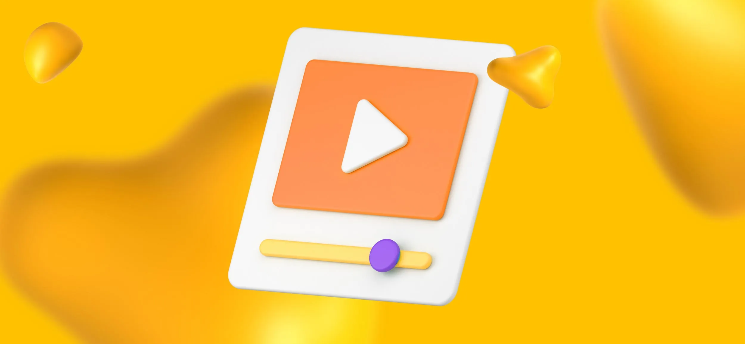 A floating video play screen. Below, you'll find the best video editing software for freelancers.