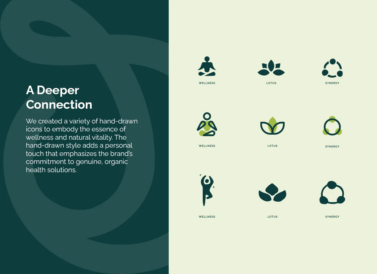 Hope Health Logo & Branding by Designity and the variety of icon styles.