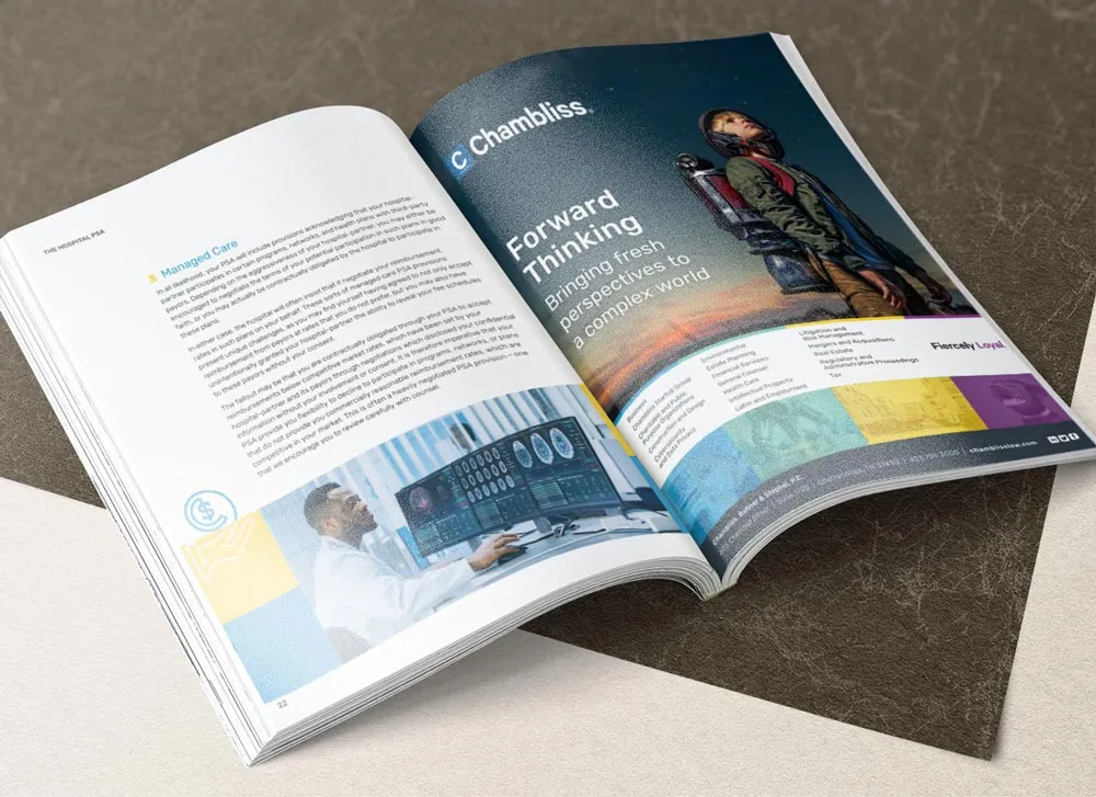 Publication Design for Chambliss Law