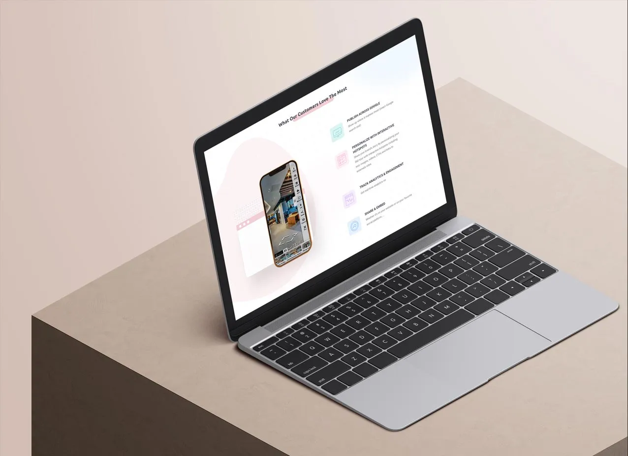 Flooret Copy & Content Writing by Designity with a display of copywriting examples.