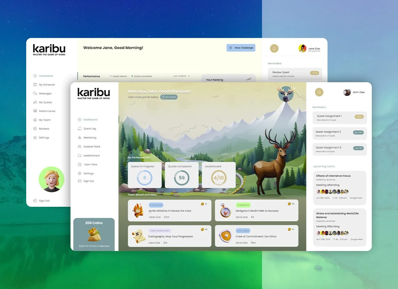 Website Design & Coding for Karibu