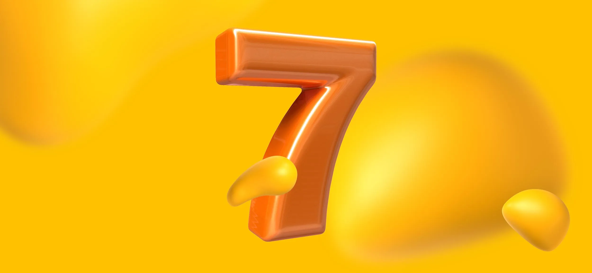 An orange 7, for 7 ways Sora is a video marketing game-changer.