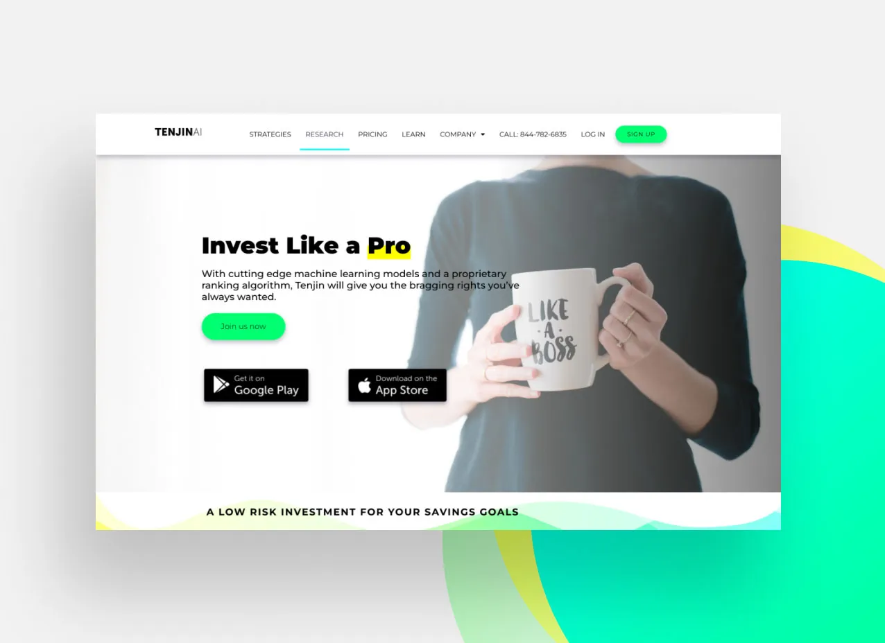 Copy & Content Writing for Tenjin AI