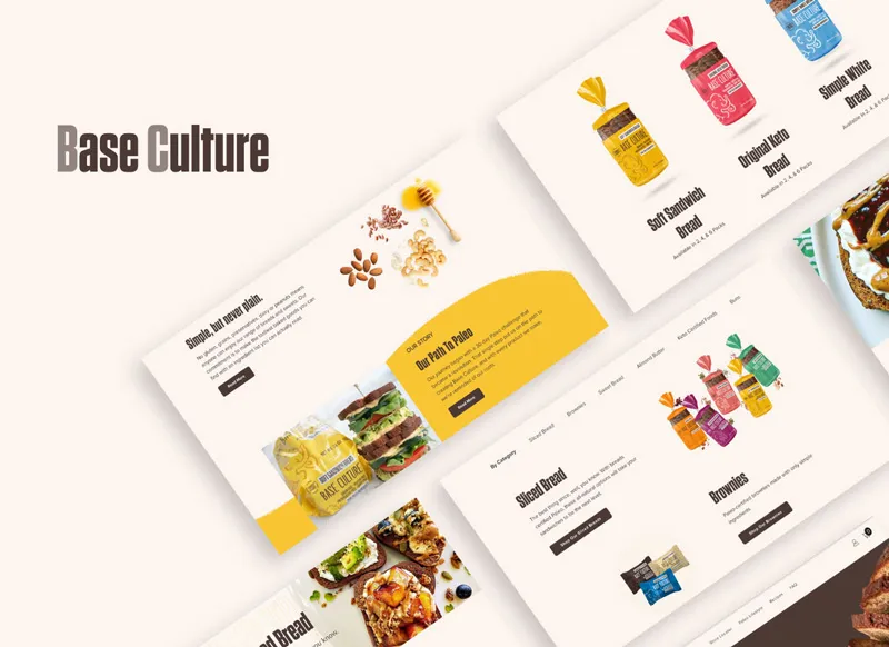 Website Design & Coding for Base Culture