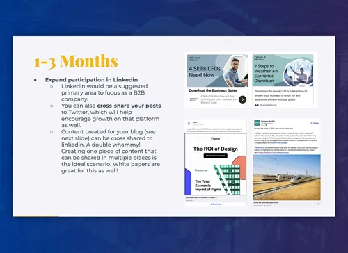 Marketing audit presentation created for Eyelit, a software company.