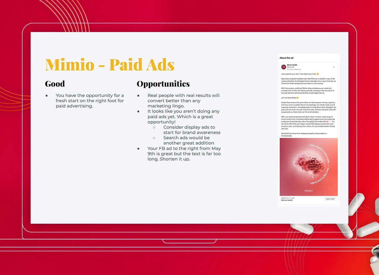 Marketing Audit & Strategy for Mimio was conducted.