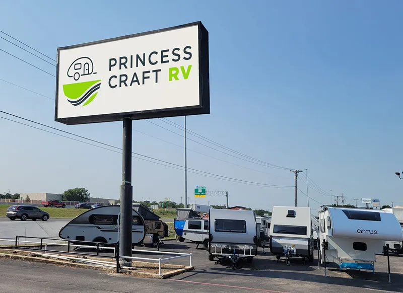 Brand guidelines created for Princess Craft RV, a Designity client.