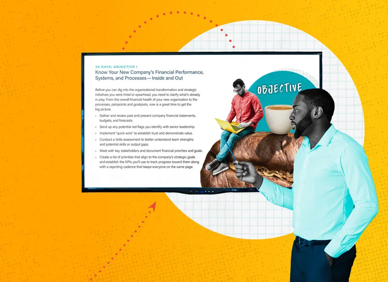 eBook design created for Personiv's 30-60-90 day plans.