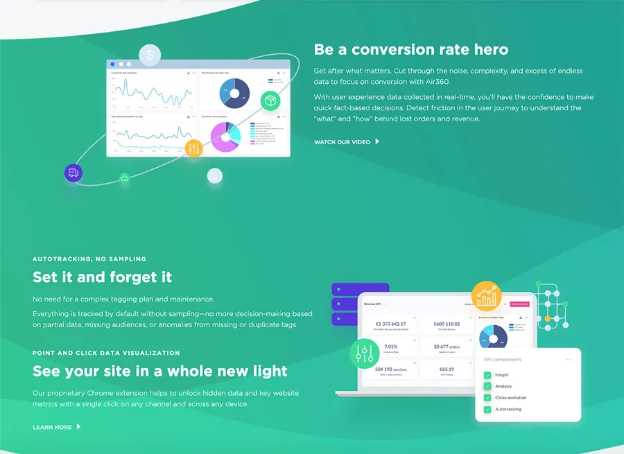 Web design created for Scalefast, a Designity client.